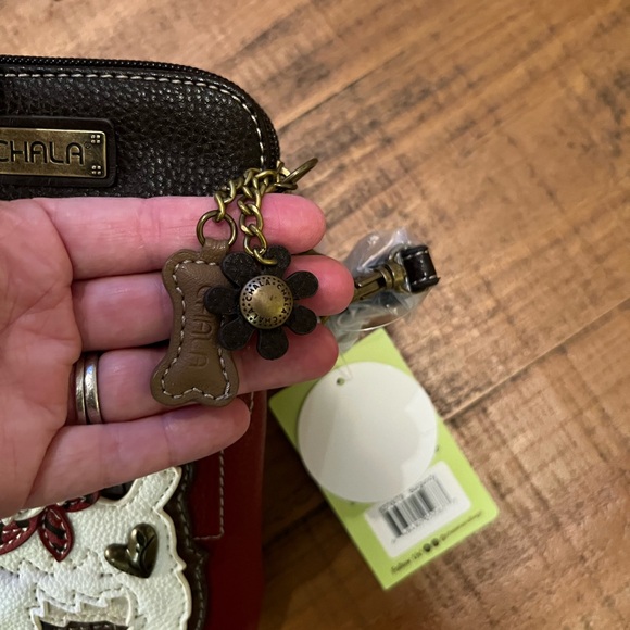 Chala Crossbody West Highlander Terrier cell Phone Purse w Adjustable Straps - Picture 4 of 4